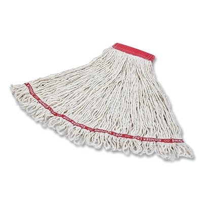 Rubbermaid Commercial FGC15306WH00 SWINGER LOOP MOP 5" HEADBAND LARGE 4-PLY COTTO