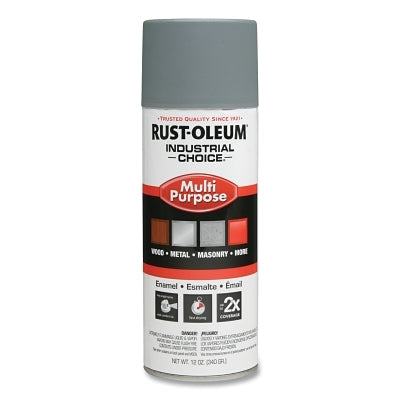 Rust-Oleum 1680830V Industrial Choice 1600 System Enamel Primer Aerosol, 12 oz, Gray Primer