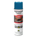 Rust-Oleum 203022V Industrial Choice M1600 Precision Line Marking Paint, 17 oz, APWA Caution Blue, Solvent-Based