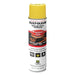 Rust-Oleum 203025V Industrial Choice M1600 Precision Line Marking Paint, 17 oz, Hi-Vis Yellow, Solvent-Based