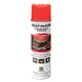 Rust-Oleum 203028V Industrial Choice M1600 Precision Line Marking Paint, 17 oz, Fluorescent Red-Orange, Solvent-Based