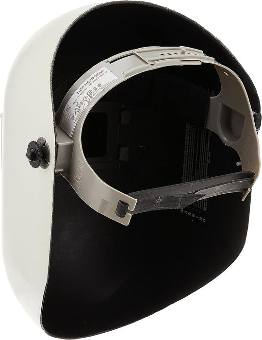 Honeywell Fibre-Metal 110PWE Pipeliner Welding Helmet White Shade 10 2 in x 4-1/4 in Window