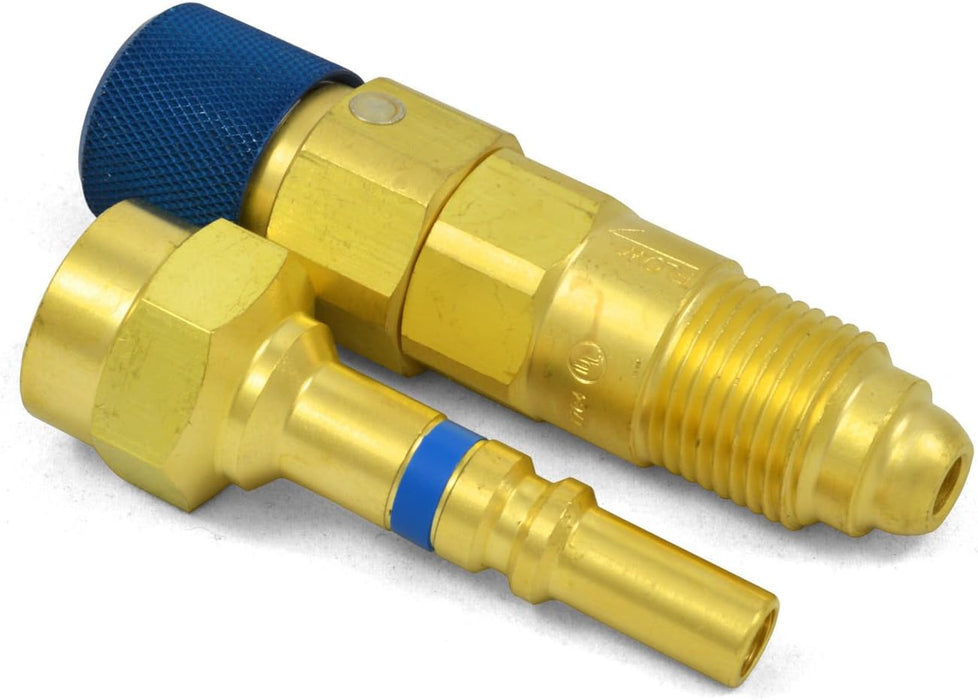 Western Enterprises Quick Connect Regulator-to-Hose, QDB33, Inert Gas, QDB300(M)/QDB301(F)