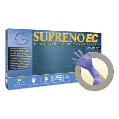 MICROFLEX SEC375M SUPRENO EC PF NITRILE EXAM MEDIUM