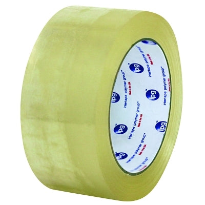Intertape Polymer Group F408505 Hot Melt Medium Grade Carton-Sealing Tape, 48 mm x 100 m, 1.85 mil Thick, Clear