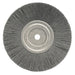 Weiler 1165 Narrow Face Crimped Wire Wheel 8 in dia x 3/4 in W 0.0118 Steel Wire 6000 RPM