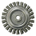 Weiler 9856 Roughneck Stringer Bead Wheel, 5 in Dia x 1/2 in W,.023 Steel Wire, 12500 RPM