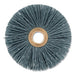 Weiler 16263 Nylox Crimped-Filament Wheel Brush, 3 in dia, 1/2 in W, 0.0140 in Bristle dia, Silicon Carbide-Coated Nylon, 10000 RPM