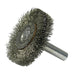 Weiler 17971 Crimped Wire Wheel, 1 1/2 in D,.006 Stainless Steel Wire