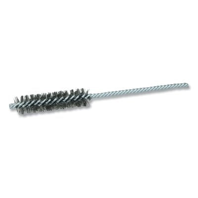 Weiler 21111 Double-Spiral Power Tube Brush, 3/4 in Dia, 0.0104 in Wire