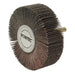 Weiler 30728 Wolverine Mounted Flap Wheel Unthreaded 1/4 in dia Stem x 3 in dia x 1 in W 120 Grit 23000 RPM