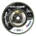 Weiler 31452 Wolverine Abrasive Flap Disc, 6 in dia, 60 grit, 5/8 in-11 in arbor, 10200 RPM