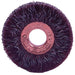 Weiler 35070 Polyflex Small Diameter Wire Wheel, 2 in Dia x 1/4 in W,.014 Steel, 20000 RPM
