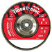 Weiler 50113 Saber Tooth Ceramic Flap Disc, 7, 40 Grit, 5/8 in Arbor, 12000 RPM
