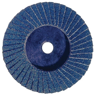 Weiler 50913 Bobcat Flat Style Flap Disc, 3 in, 40 Grit, 20000 RPM