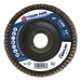 Weiler 51107 Tiger Paw Coated Abrasive Flap Disc, 4-1/2 in, 36 Grit, 7/8 in Arbor, Phenolic, 13000 RPM