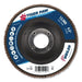 Weiler 51120 Tiger Paw TY29 Coated Abrasive Flap Disc, 4-1/2 in, 60 Grit, 7/8 in Arbor, 13000 RPM