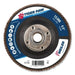 Weiler 51124 Tiger Paw TY29 Coated Abrasive Flap Disc, 4-1/2 in dia, 40 Grit, 5/8 in-11, 13000 RPM