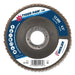 Weiler 51161 4-1/2 in Tiger Paw Super High Density Flap Disc F