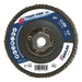 Weiler 51165 4-1/2 in Tiger Paw Super High Density Flap Disc F