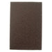Weiler 51454 Non-Woven Hand Pad, 9 in x 6 in, Brown, Aluminum Oxide, Brown, Heavy-Duty