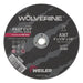 Weiler 56086 Wolverine Cut-Off Wheel Type 1 AO 4 in dia x 5/8 in Arbor x 0.035 in Thick 60T 25 EA/BX