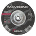 Weiler 56477 Wolverine Grinding Wheel, 7 in dia x 5/8 in-11 UNC Arbor x 3/32 in Thick, AO, 24R