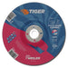 Weiler 57109 Tiger AO Type 27 Cut/Grind Combo Wheel, 6 in dia x 1/8 in Thick, 7/8 in dia Arbor, A30S