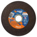 Weiler 58006 Tiger Zirc Thin Cutting Wheel, 5 in dia, 1 mm Thick, 7/8 in Arbor, 60 Grit