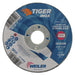 Weiler 58121 Tiger Inox Grinding Wheel 4-1/2 in Dia 1/4 in Thick 7/8 in Arbor