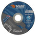 Weiler 58200 Aluminum Cutting Wheel, 4-1/2 in Diameter, 7/8 in Arbor, Type 1, 60 Grit, AO