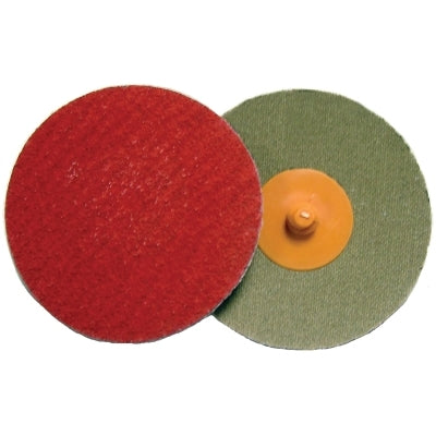 Weiler 60170 Plastic Button Style Blending Disc, Ceramic, 2 in Dia, 36 Grit