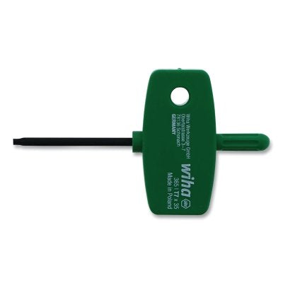 Wiha Tools 36513 Wing Handle Torx Key  1-3/8 in L  Alloy Steel  Green