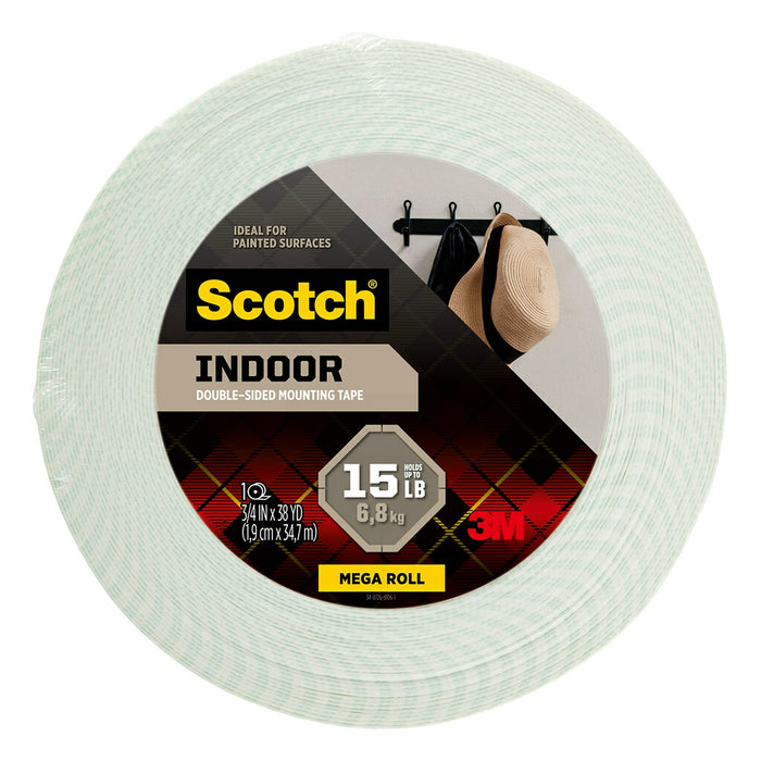 Scotch Indoor Mounting Tape 3/4" x 38 yds.,