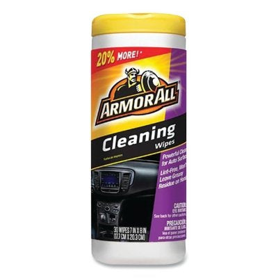 Armor All 17497D Automotive Cleaning Wipes  30 ct