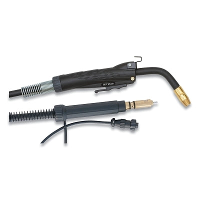 Best Welds 250M153545M MIG Gun For Miller Consumables, 250 A, 15 ft, Miller Connector, 0.035 in to 0.045 in Wire