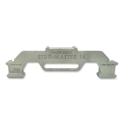 Talon Tools SM16-S Stud Master Precision Framing Tool, 8.5 in W x 27.5 in L x 2 in H, for Wood Studs on 16 in Centers, Aluminum