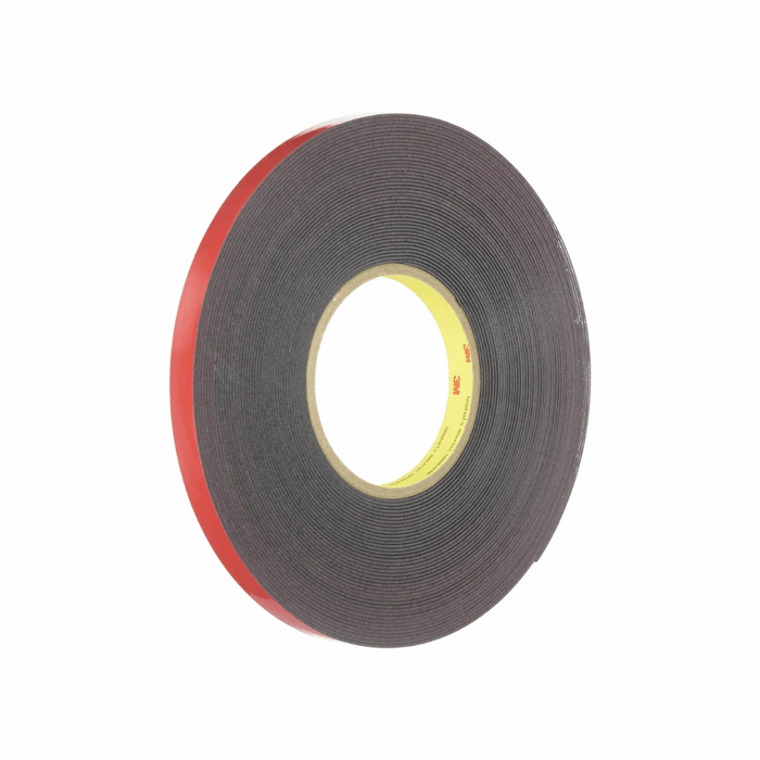 3M™ 06382 Automotive Attachment Tape, 20 yd x 1/2 in, 0.045 in THK, Black