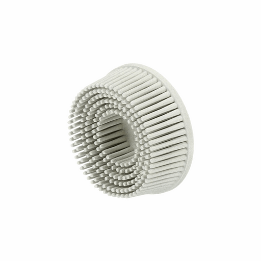 Scotch-Brite™ 18733 RD-ZB Series Bristle Disc, 2 in Dia, 120 Grit, Fine Grade, 25000 rpm, White