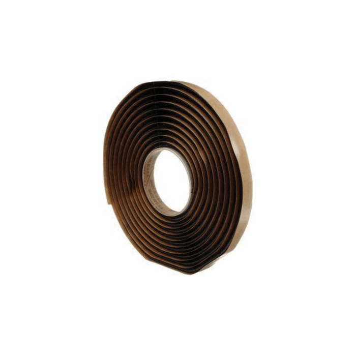 3M™ Windo-Weld™ 08611 Round Ribbon Sealer, 5/16 in x 15 ft Roll, Paste, Black