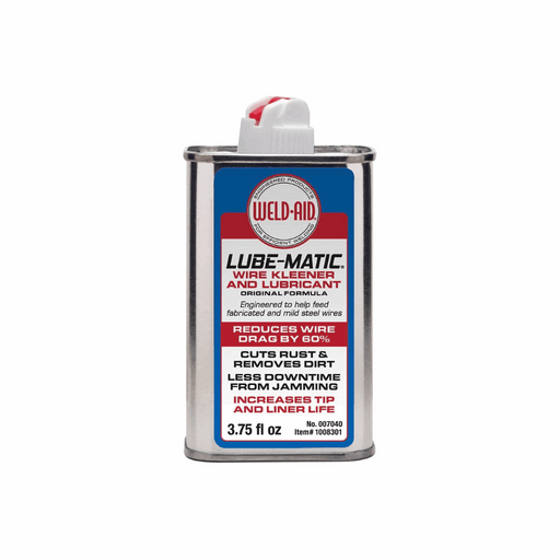 Weld-Aid Lube-Matic Wire Kleener and Lubricant, 3.75 oz Can