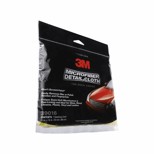 3M™ Microfiber Detail Cloth Clip Strip 39016, Yellow, 1/pk