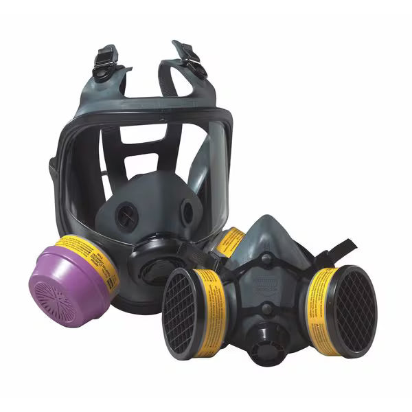 Honeywell North 54001 5400 Series Low Maintenance Full Facepiece Respirator Medium/Large