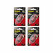 Scotch Double Sided Adhesive Roller, 7 mm x 8 m, Red, 4 Pack