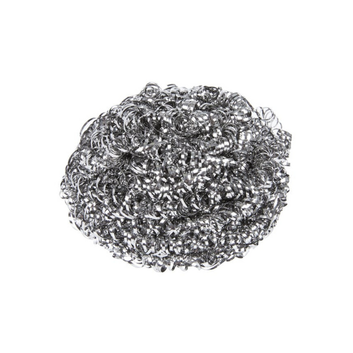 3M 84CC Scotch-Brite™ 50g Stainless Steel Scrubber - 12/Pack